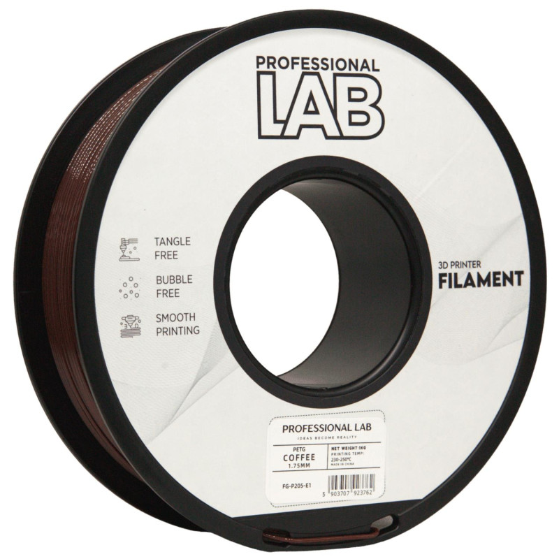 PETG Filament Coffee Braun 1,75 mm | Profi LAB 1 kg